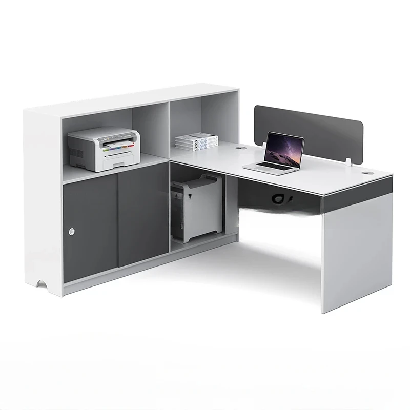 Office Furniture And Equipment - Simplicity Modern Office Desks Employee Combination