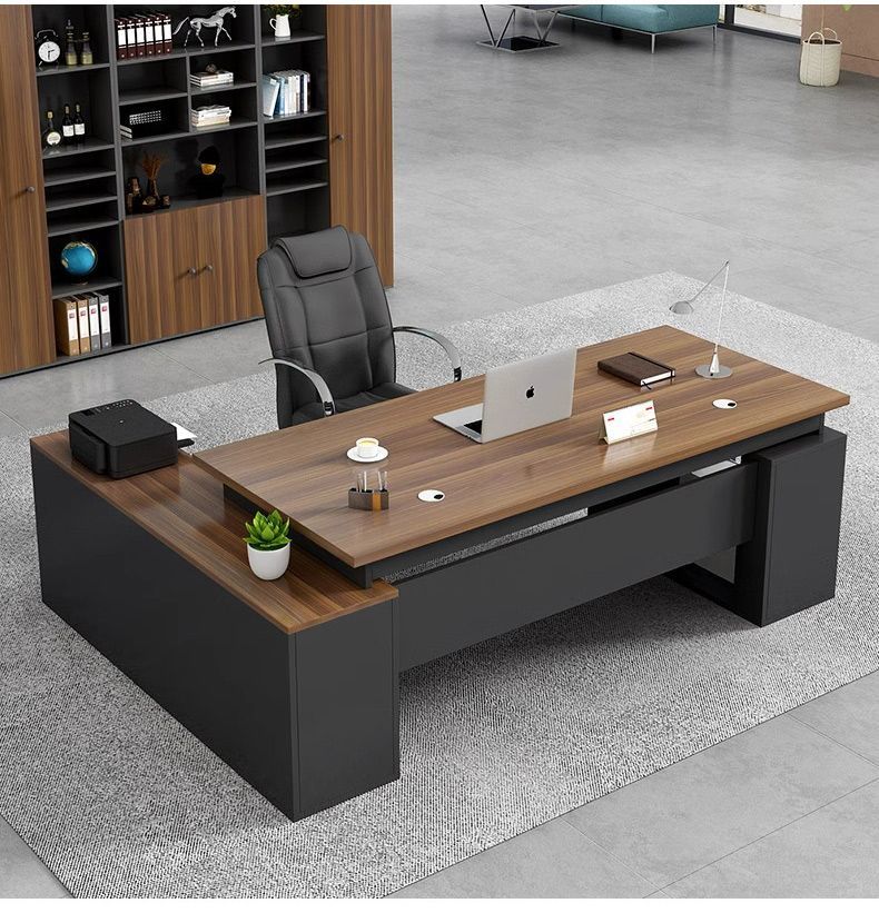 Office Furniture And Desks - ！@Executive Office Furniture Set Durable Boss