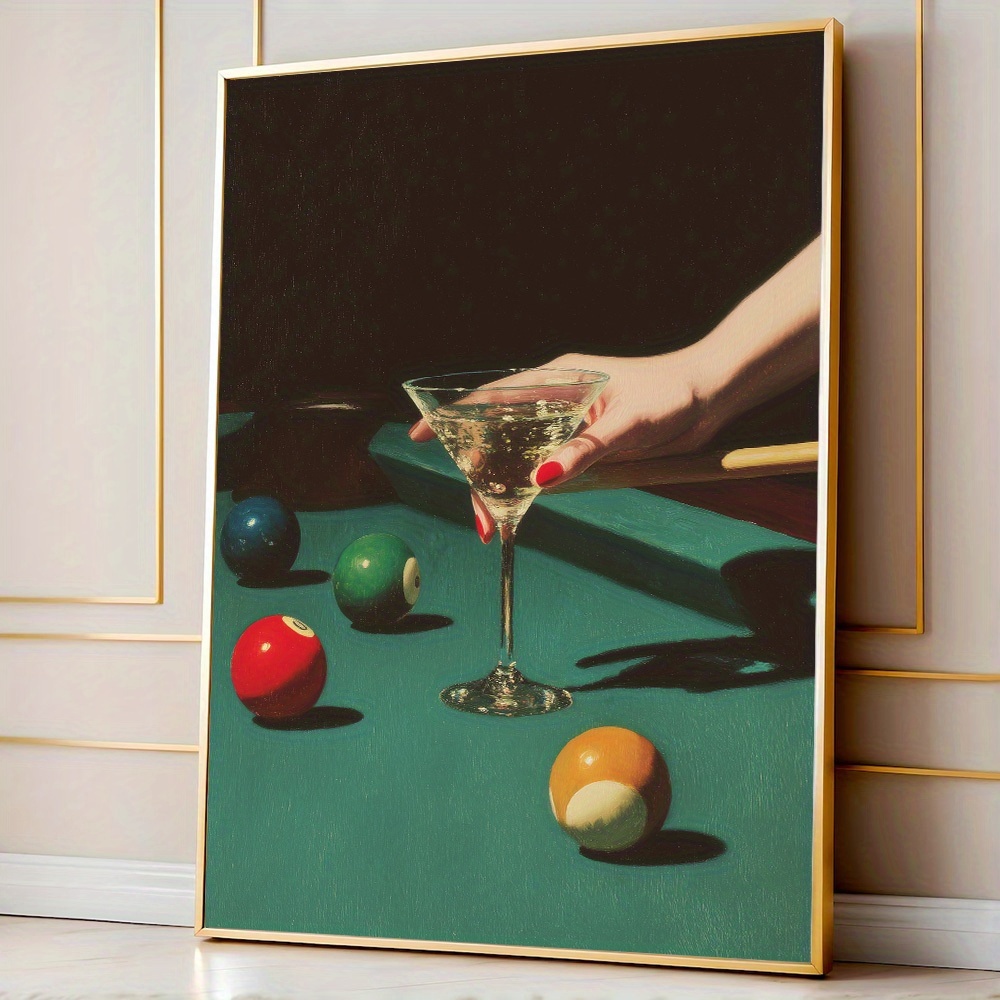 1pc Vintage Billiards Cocktail - Office Furniture Home avaliação e preço