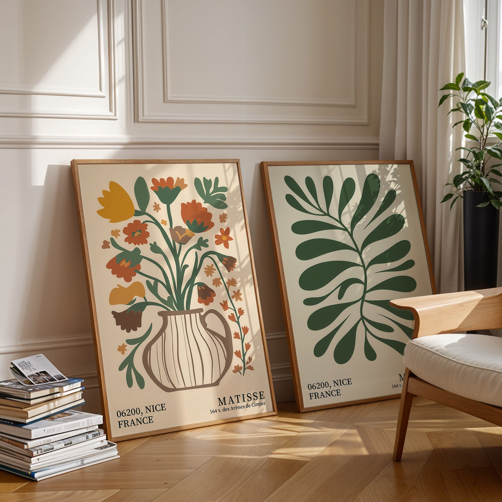 2pcs Green Bohemian Floral Can - Office Furniture Home avaliação e preço
