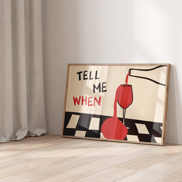 Vintage Tell Me When Drink Can - Office Furniture Home avaliação e preço