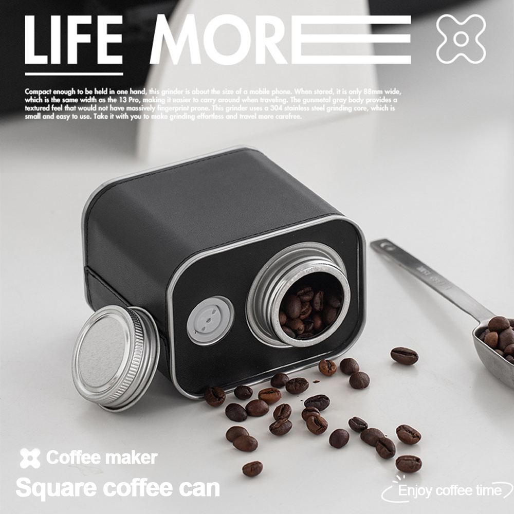 Coffee Bean Airtight Cans Outd - Locker Storage Metal avaliação e preço