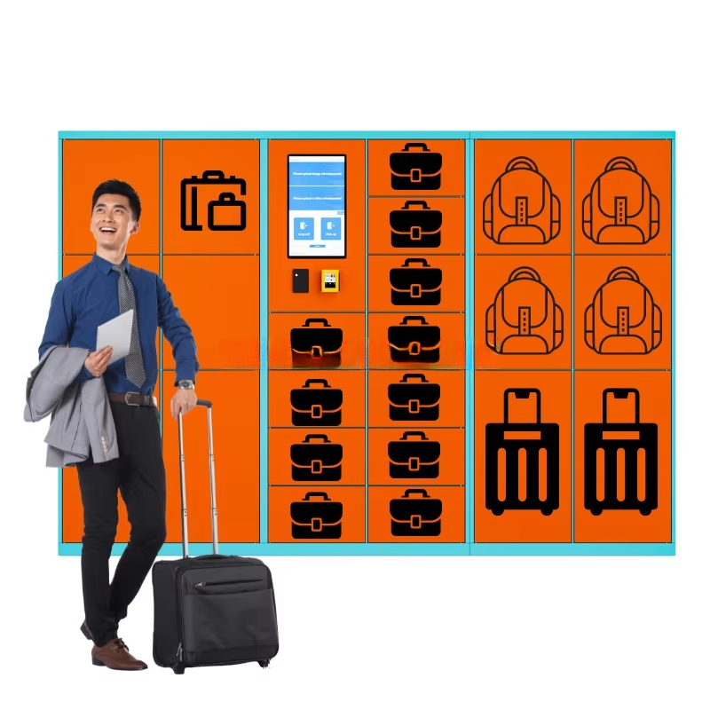 Smart Luggage Storage Solution - Locker Storage Metal avaliação e preço