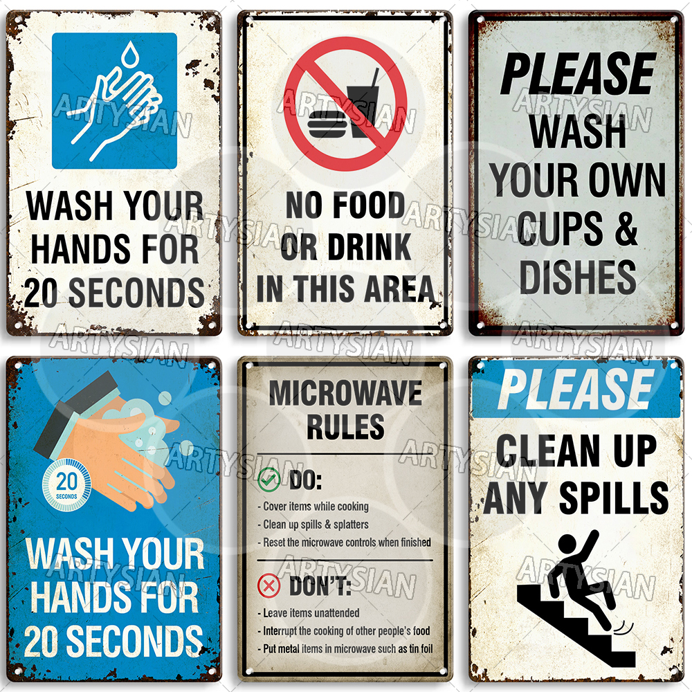Hygiene Metal Sign No Shoes No - Office Furniture Equipment avaliação e preço