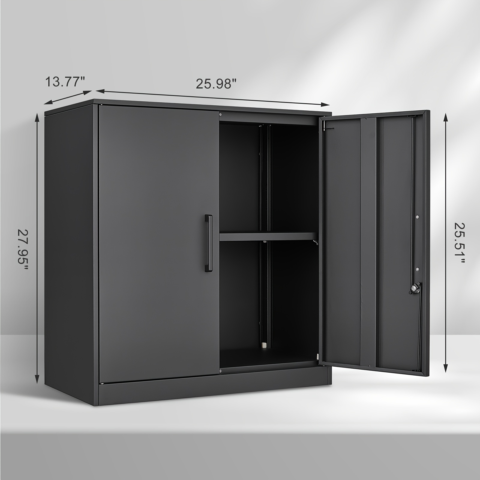 Black Metal Wall Storage Cabin - Locker Storage Metal avaliação e preço