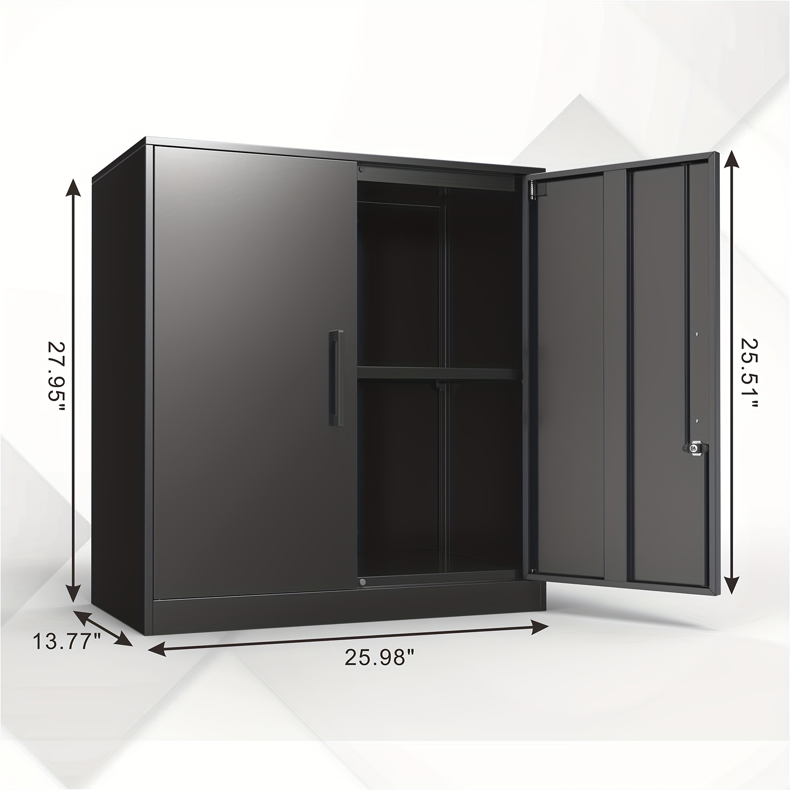 Black Metal Wall Storage Cabin - Locker Storage Metal avaliação e preço