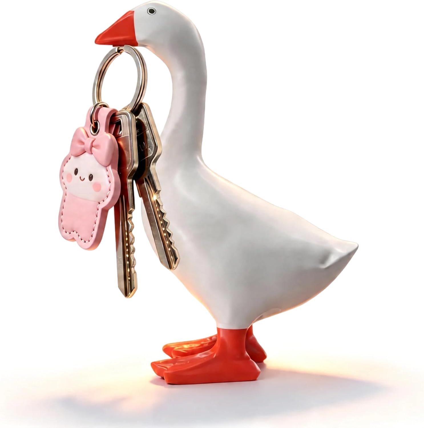 Magnetic Goose Key Holder Cute - Office Furniture Used avaliação e preço