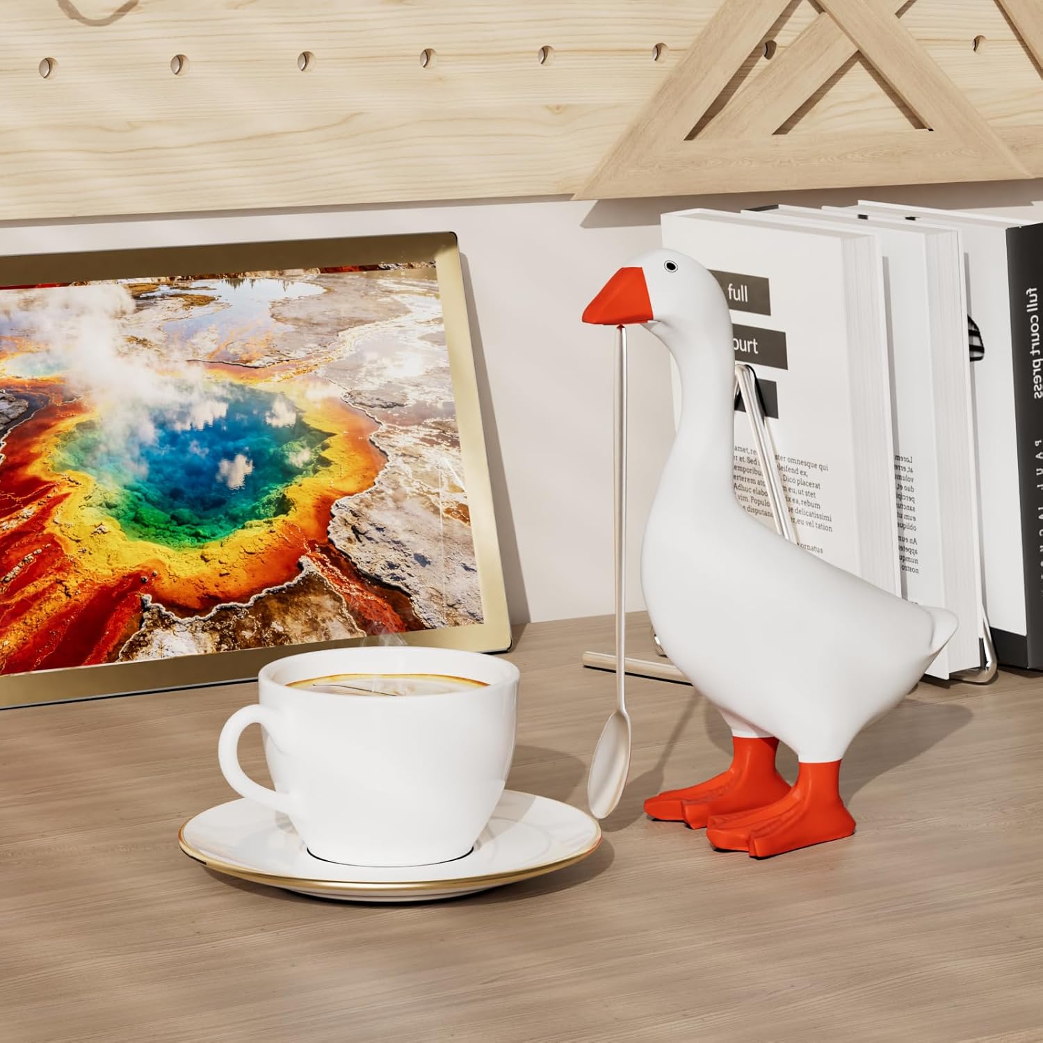 Magnetic Goose Key Holder Cute - Office Furniture Used avaliação e preço