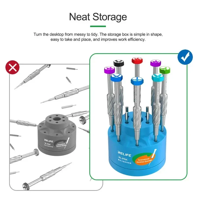 RELIFE RL-078A Screwdriver Rot - Locker Storage Metal avaliação e preço