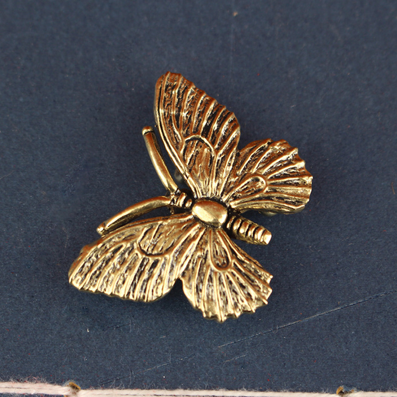 Brass Butterfly Statue, Insect - Office Furniture Equipment avaliação e preço