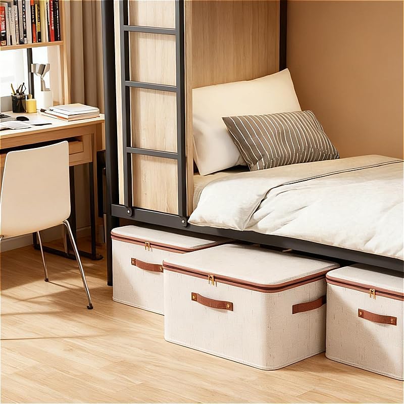 Storage Bin with Lid Fabric st - Locker Storage Metal avaliação e preço