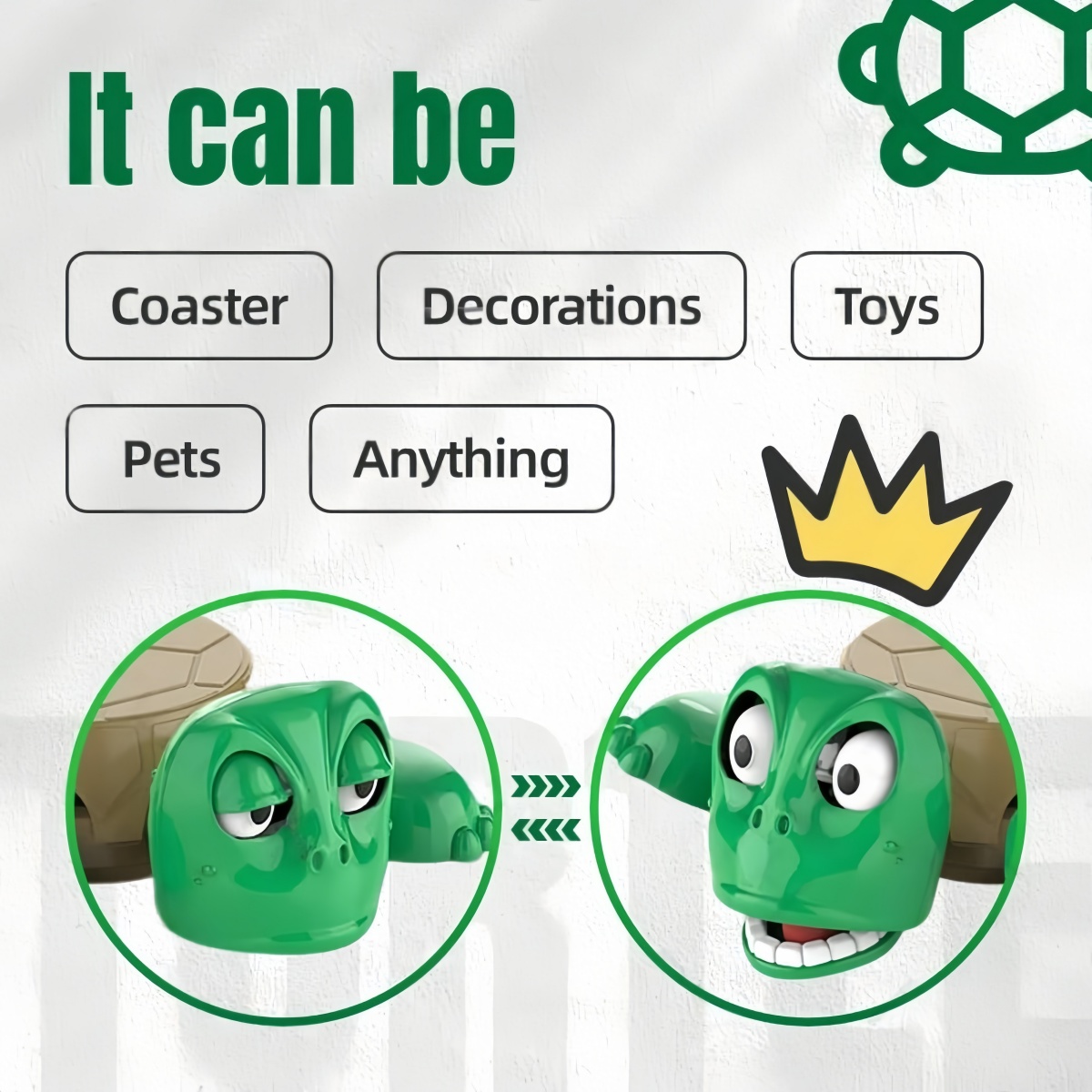 3D Printed Panicked Turtle Coa - Office Furniture Used avaliação e preço