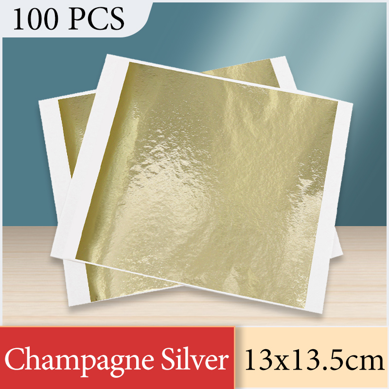 13x13.5cm Champagne Silver Foi - Office Furniture Equipment avaliação e preço