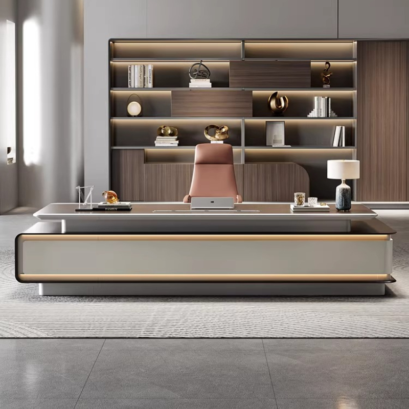 Luxury top boss table 240cm 28 - Office Furniture And Equipment avaliação e preço