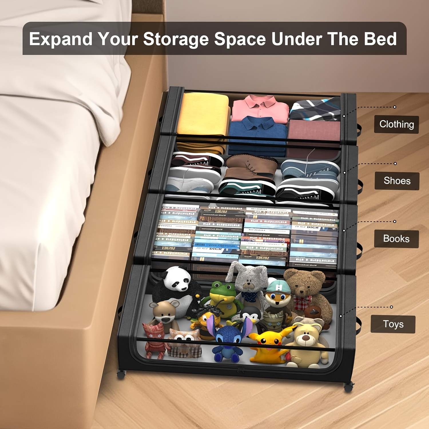 Underbed Storage Lockers With  - Locker Storage Metal avaliação e preço