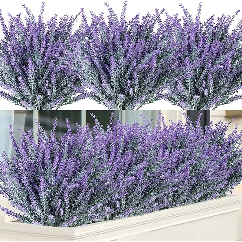 1 Bundle Purple Artificial Lav - Office Furniture Used avaliação e preço