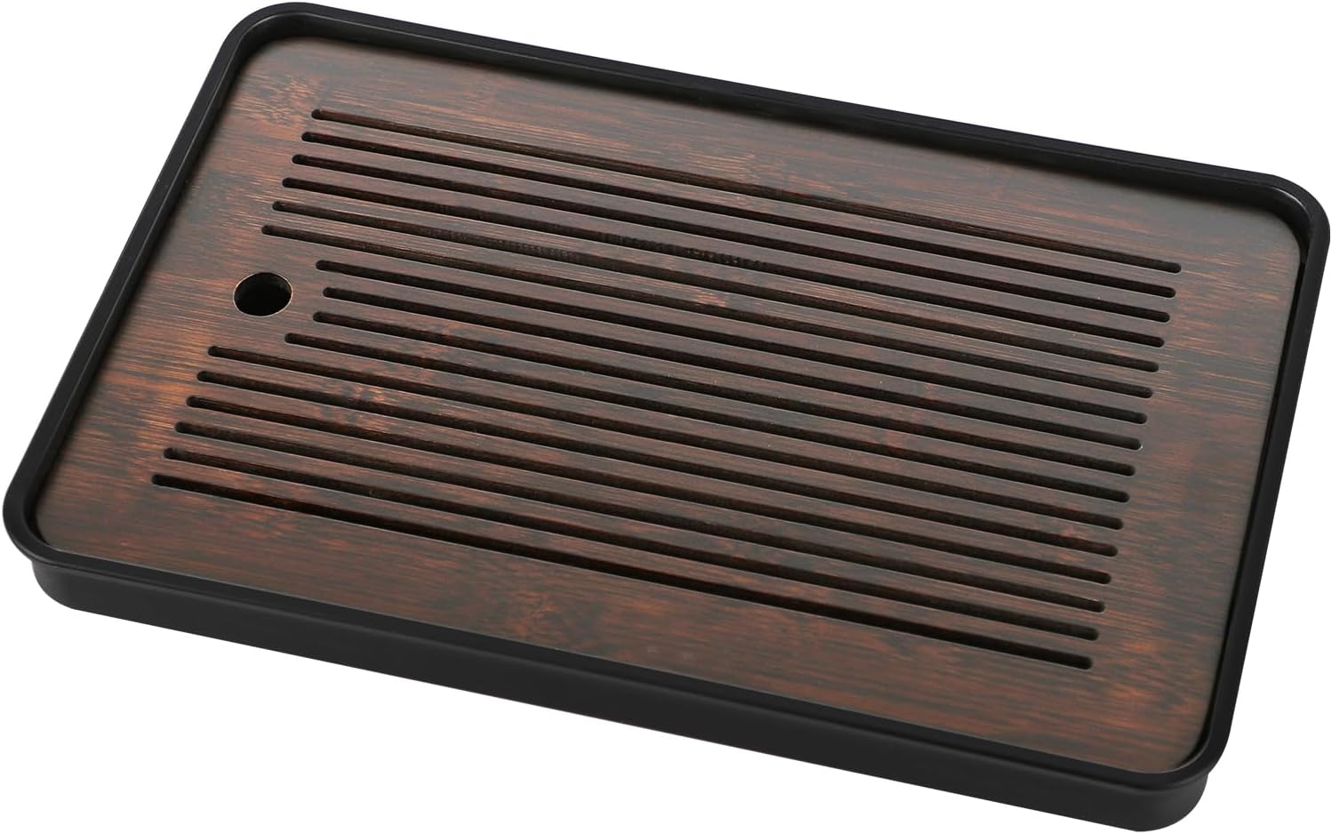 Natural Bamboo Tea Tray with H - Office Furniture Used avaliação e preço