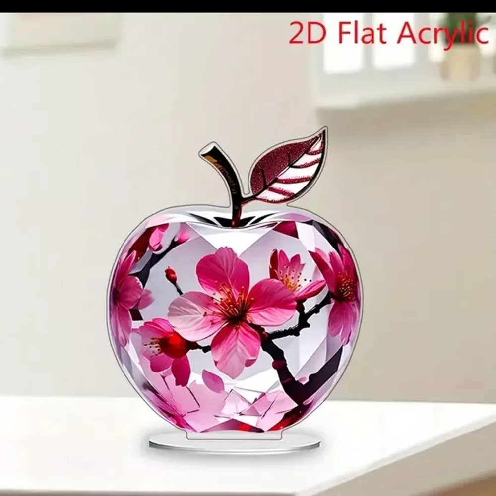 1 piece, 2D flat apple shaped  - Office Furniture Equipment avaliação e preço